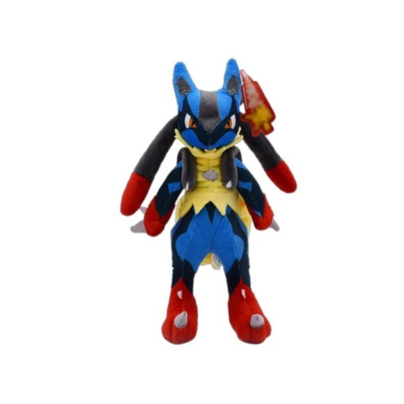 Pokémon Other - Pokémon Plush Mega Lucario 30cm New Plush Soft Stuffed Anime Cartoon Toys